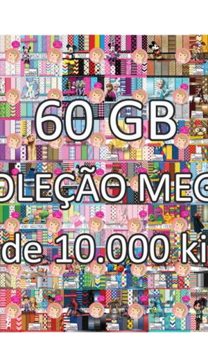 10.000 Kits Digitais - Kits De Papeis Digitais E Imagens