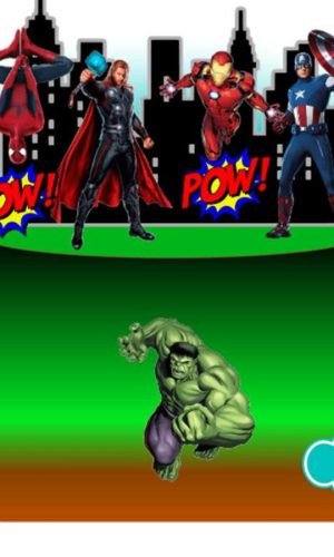 M12 Topo de bolo Vingadores - Super Heróis