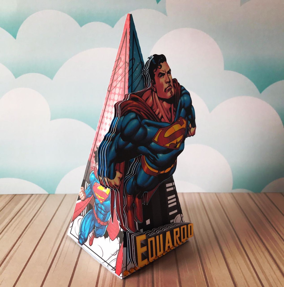 #1951 Arquivo de corte Super Homem STUDIO, PDF E PNG - Imagem 3