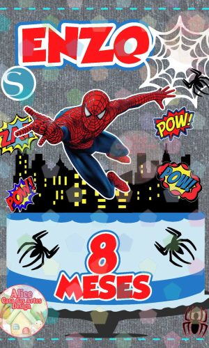 2527 - Arquivo Topper Homem Aranha - Studio