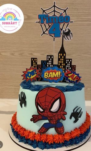 3 Arquivos Digitais Topo Spider Man Homem Aranha Camadas