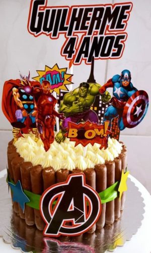 2 Arquivos - Topo de Bolo Vingadores 3