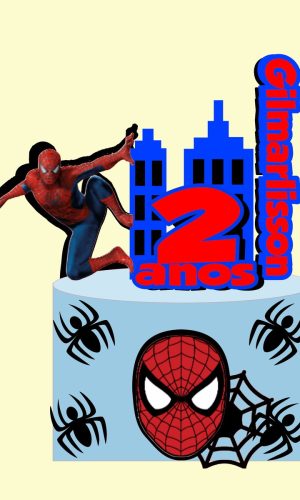 32- Arquivo Pack Topo Homem Aranha- Sign Master e Silhuete