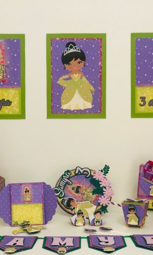 a Princesa e o Sapo Kit 1 - Studio e pdf para Festas 2003