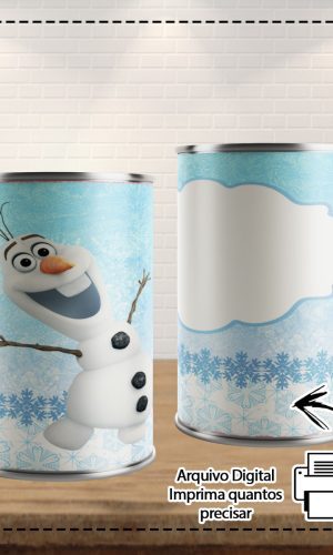ADESIVO COFRE FROZEN - ARQUIVO DIGITAL