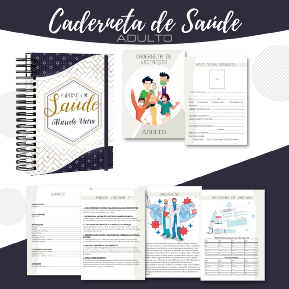 Arquivo Cartão do SUS PDF/PNG - Imagem 5