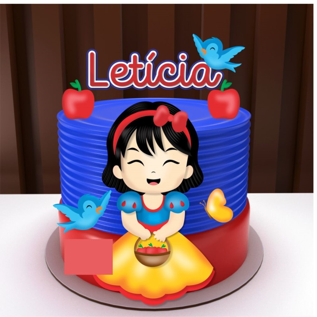 Arquivo Corte - Branca de Neve Baby Camadas-studio