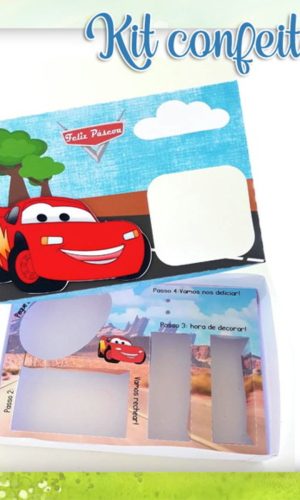 Arquivo Corte - Kit Confeiteiro Carros