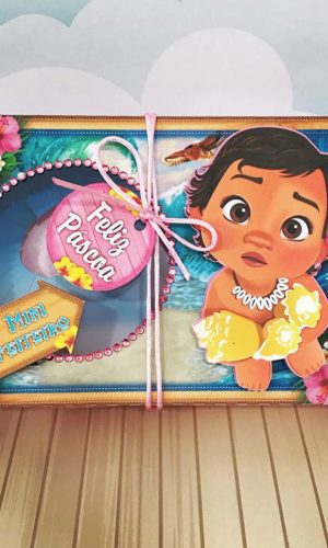 Arquivo Corte - Kit Confeiteiro Moana Baby
