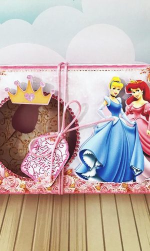 Arquivo Corte - Kit Confeiteiro Princesas