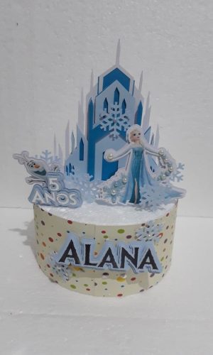 Arquivo Topo de Bolo Frozen + 4 Arquivos a Sua Escolha