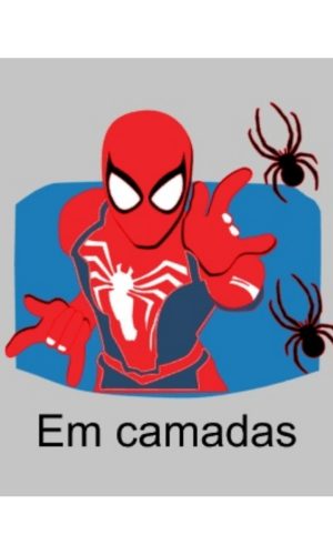 Arquivo Corte Topo de Bolo Homem Aranha 01