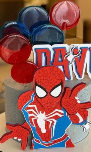 Arquivo Corte - Topo Homem Aranha (camadas)-cod-907