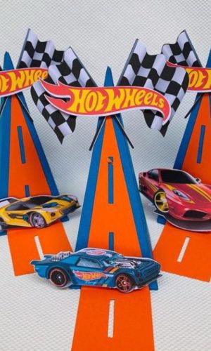 Arquivo de Corte Caixa Cone Pista Hot Wheels