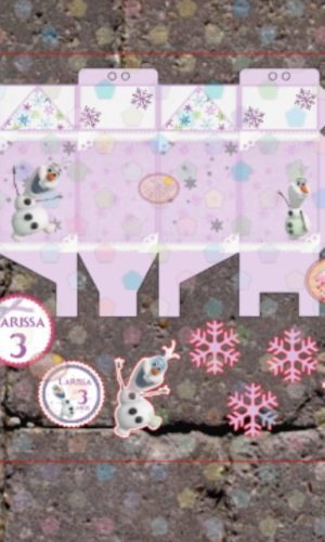ARQUIVO DE CORTE CAIXA MILK OLAF FROZEN- 1778 - STUDIO