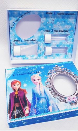 Arquivo de Corte Caixa Mini Confeiteiro Frozen Studio