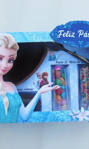 Arquivo de corte caixa ovo de colher Frozen 098