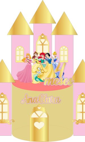 Arquivo de Corte - Castelo Princesas Disney