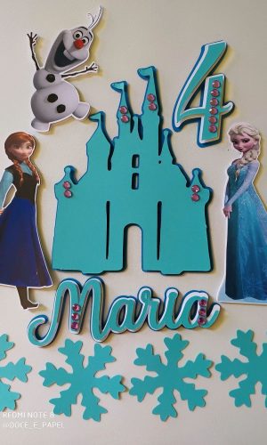 Arquivo De corte topo Frozen +brinde