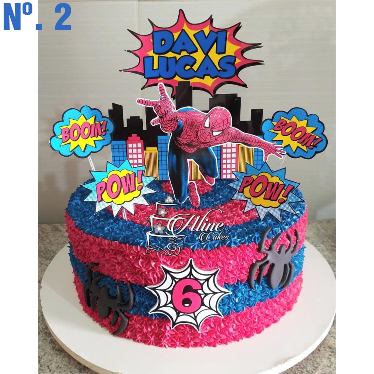 Arquivo de corte - Decoração/Topo de bolo - HOMEM ARANHA - Imagem 2