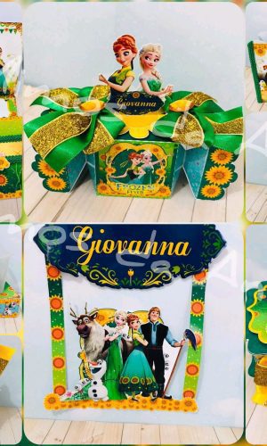 Arquivo de corte Frozen Fever em studio e PDF