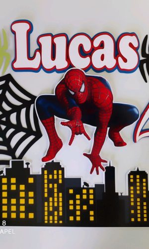 Arquivo De corte Homem aranha+ 4 arquivos