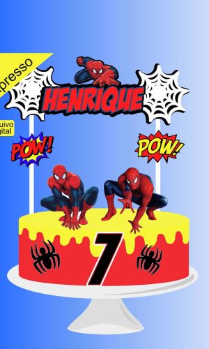 Arquivo de Corte Homem Aranha Henrique - Cod100