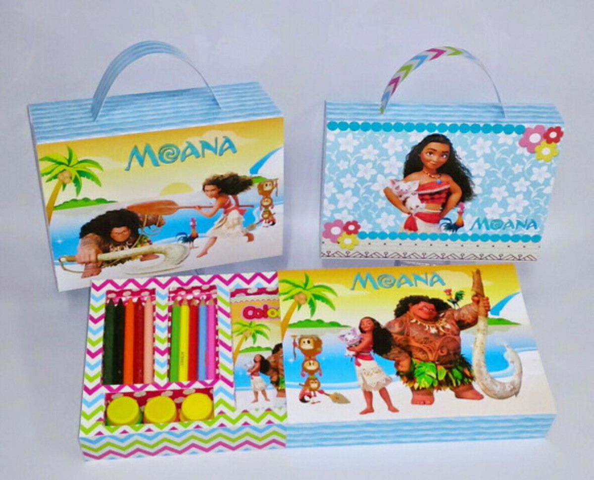 Arquivo de corte Kit Diversão Moana STUDIO PDF