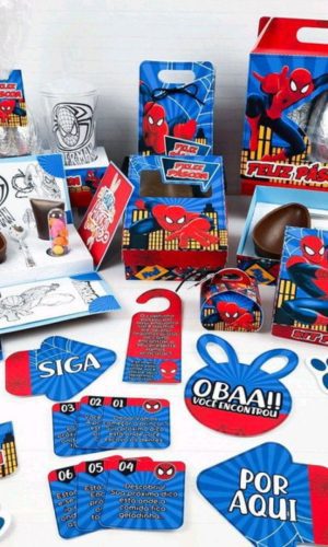 Arquivo de Corte Kit Homem Aranha Studio pdf