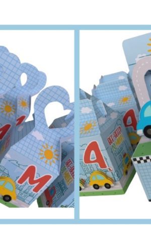 Arquivo de Corte Kit Papelaria Carrinhos