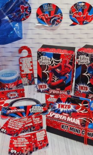 Arquivo de Corte Kit Páscoa Homem Aranha Studio pdf