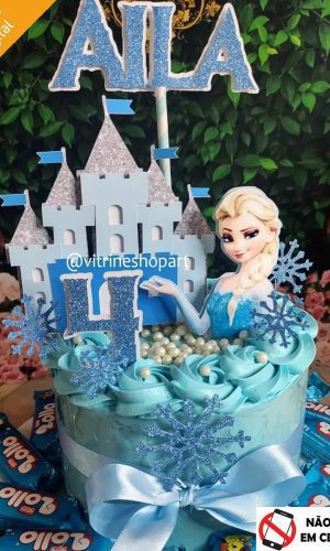 Arquivo de Corte p/ Silhouette Frozen Castelo 3d
