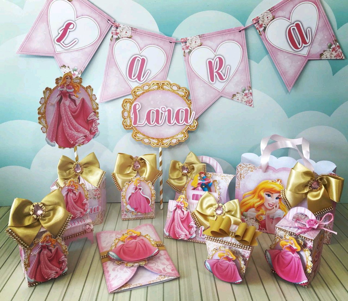 Arquivo de corte Princesa Aurora em studio/pdf e png
