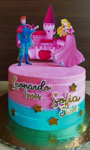 Arquivo De Corte - Princesa E Príncipe - Topo De Bolo
