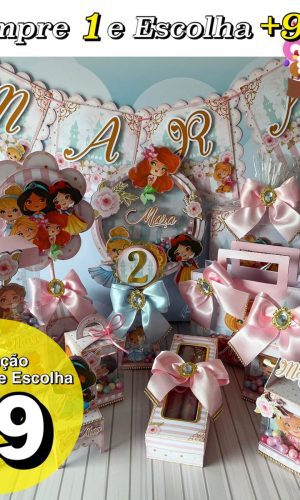 Arquivo de Corte Princesas Cute Lina - Studio, pdf e Png