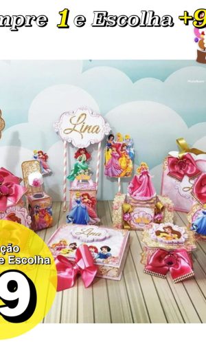 Arquivo de Corte Princesas Disney - Studio, pdf e Png