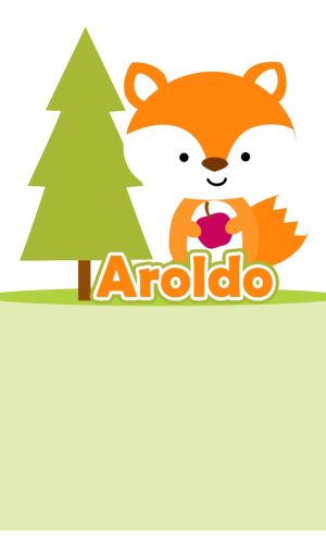 Arquivo de Corte Topo de Bolo Raposa 02