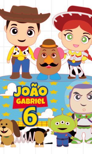 Arquivo de Corte - Topo de bolo Toy Story 8