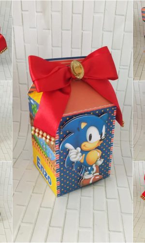 Arquivo de corte Sonic em studio e PDF