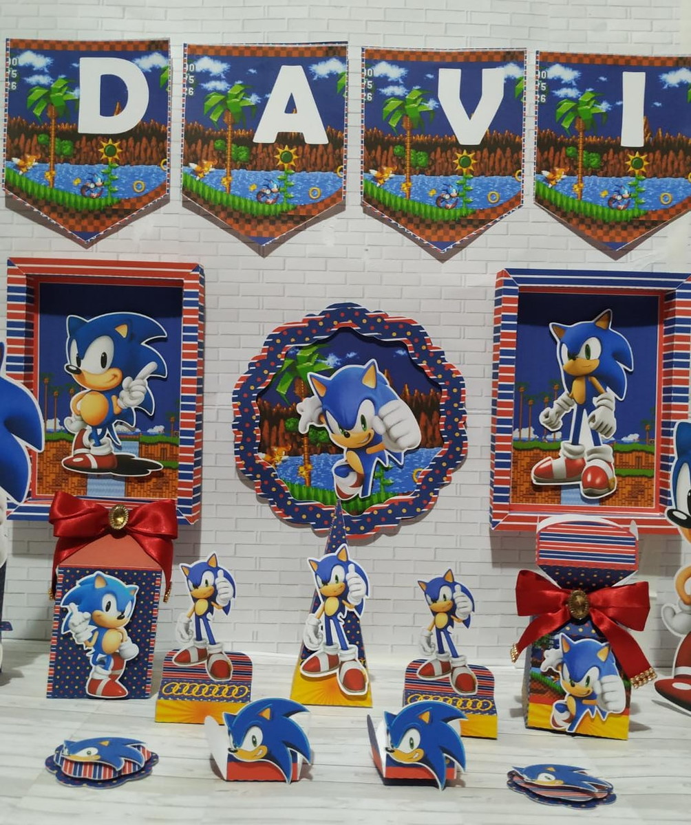 Arquivo de corte Sonic em studio e PDF - Imagem 2