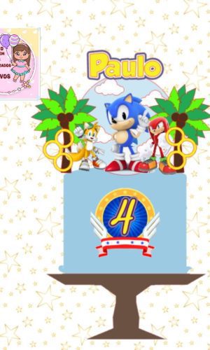 Arquivo de Corte Studio Modelo (sonic)