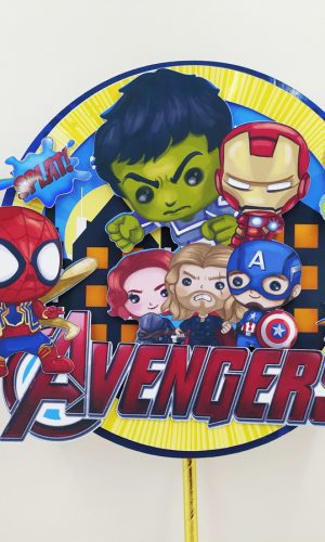 Arquivo de Corte Topo Avengers Vingadores - Studio e PDF