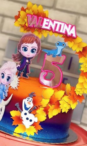 Arquivo De Corte Topo Bolo Frozen 2