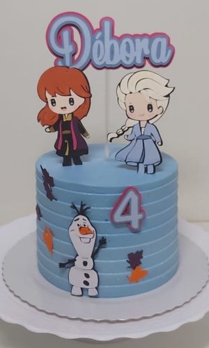 Arquivo de corte topo bolo Frozen 2