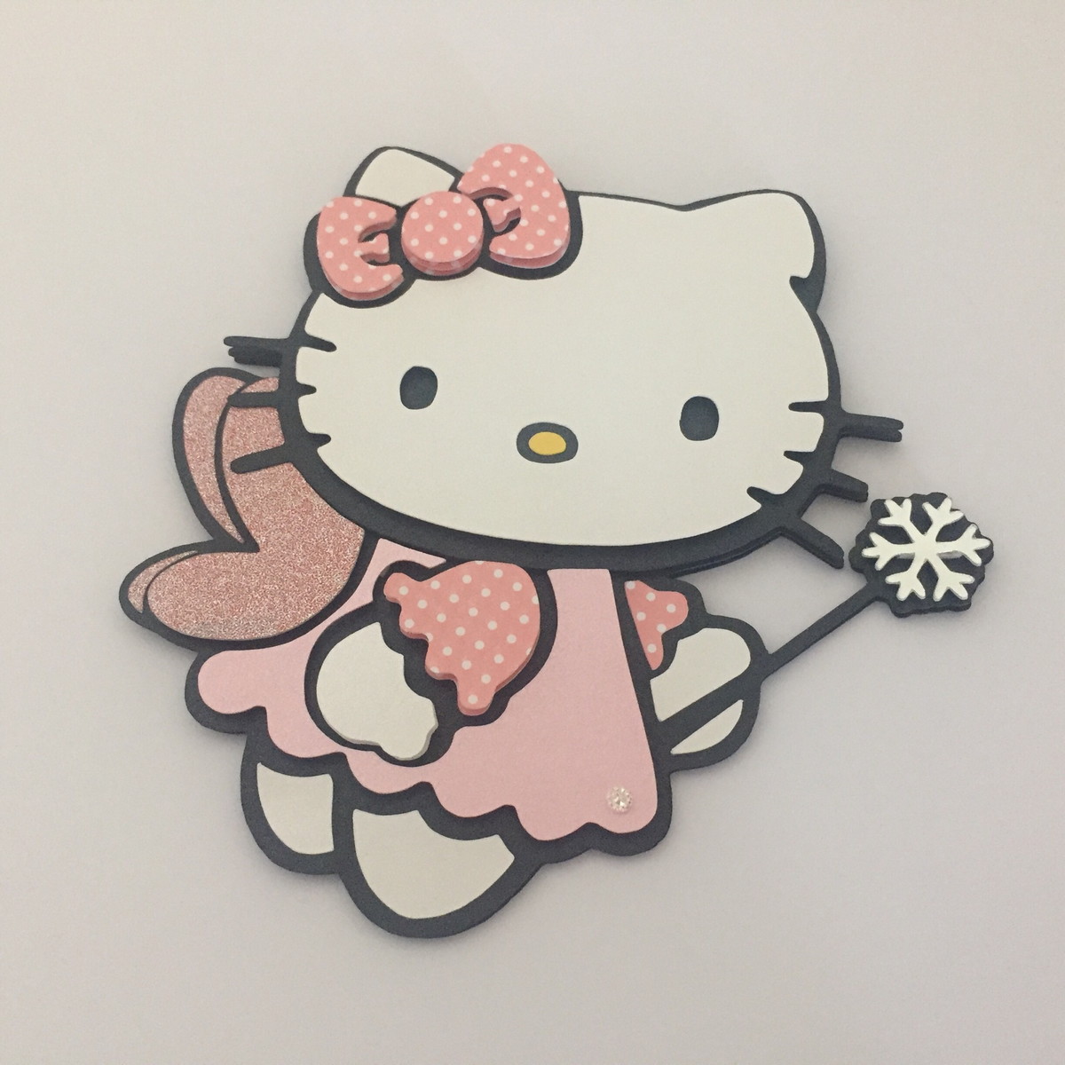 Arquivo de corte topo bolo hello kitty - Imagem 2