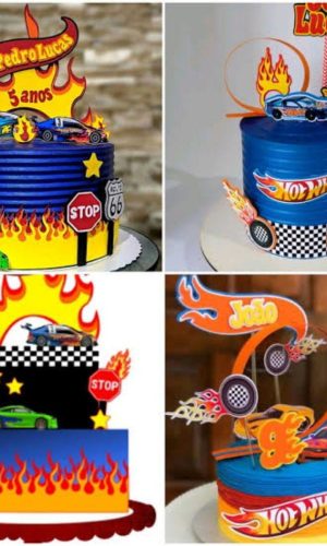 Arquivo de corte topo bolo hot wheels