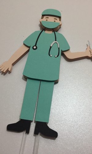 Arquivo de corte topo bolo medicina