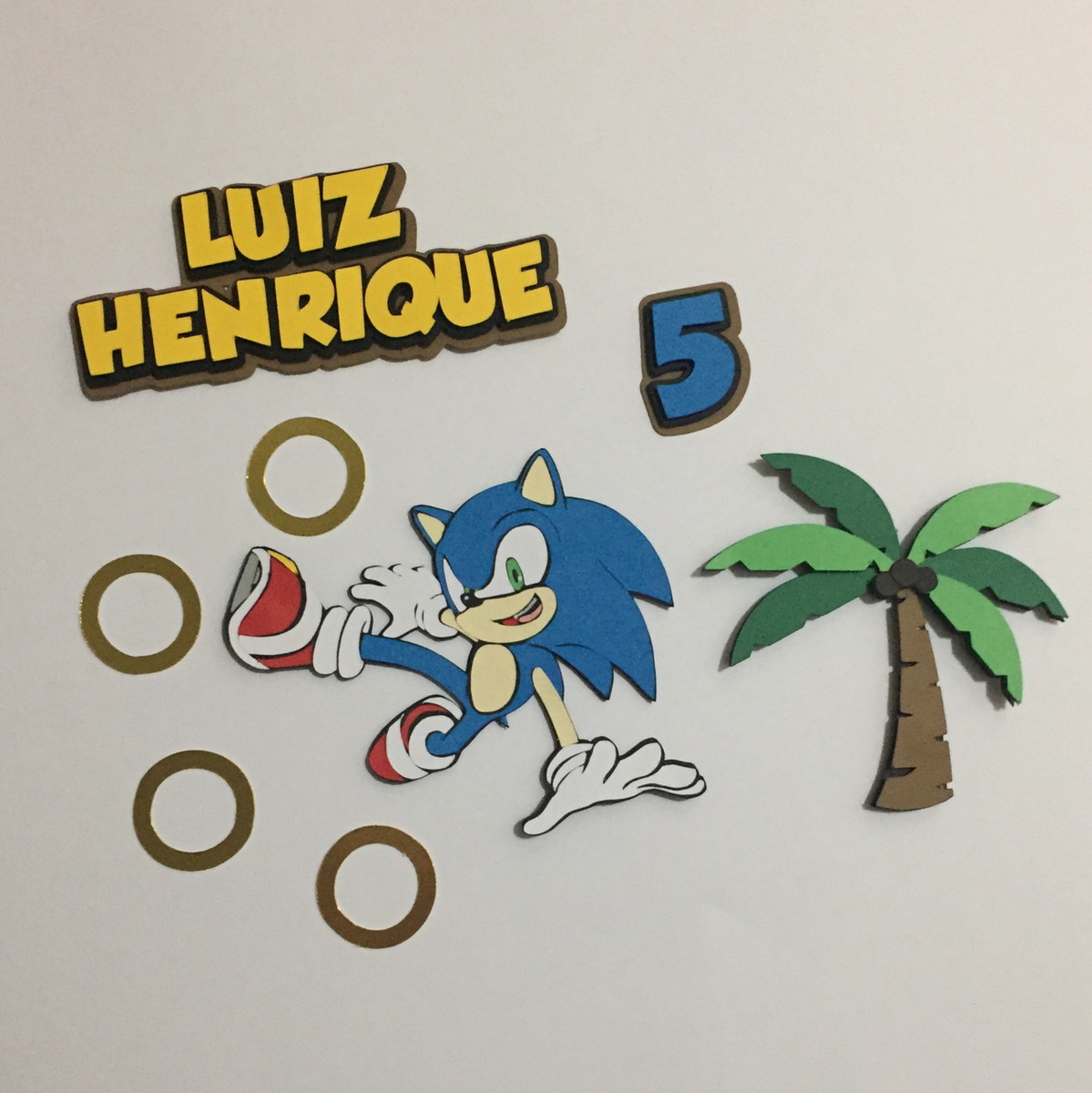 Arquivo de corte topo bolo sonic