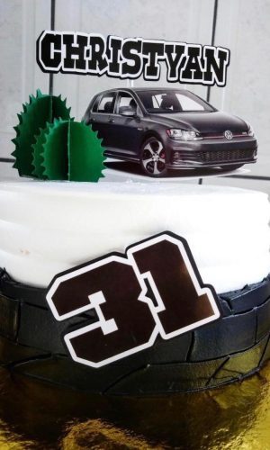 Arquivo de corte topo carro com cacto