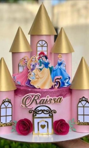 Arquivo de Corte Topo Castelo Princesas da Disney (studio)